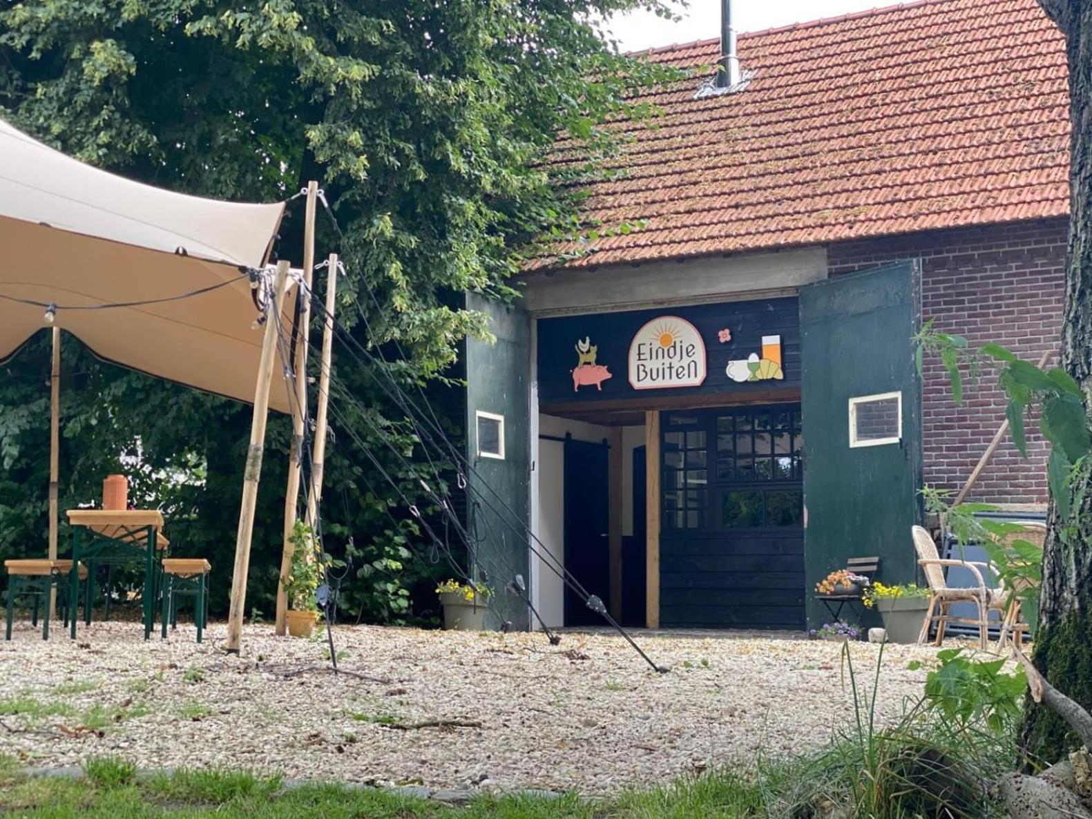 Bell Tent In Een Voedselbos Nederweert-Eind Eksteriør billede